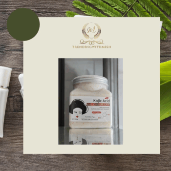 Kojic acid & sugar scrub