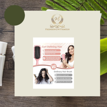 Curl defining brush