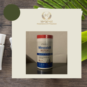 Minoxidil Botox hair mask